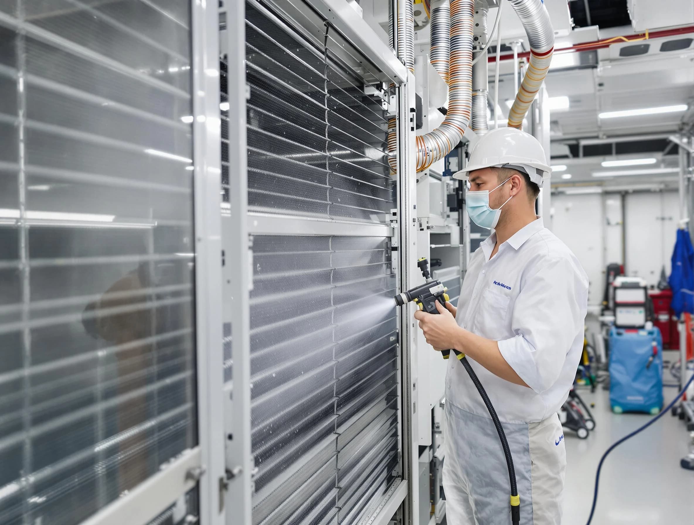 Professional AC coil cleaning by Shelbyville Air Duct Cleaning in Shelbyville