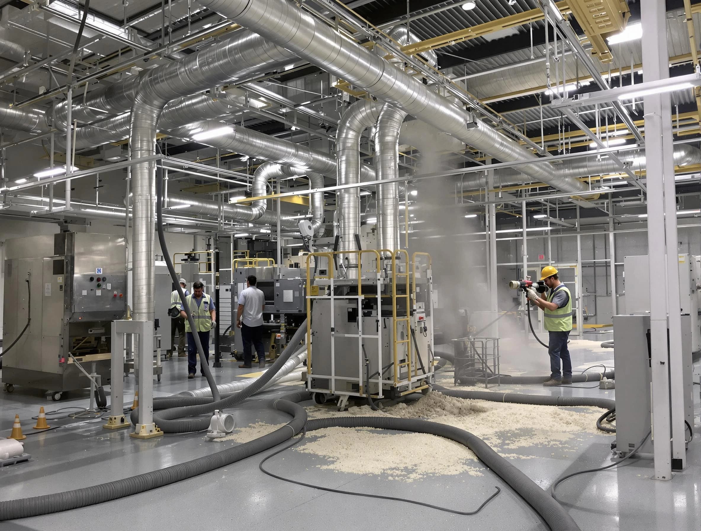 Heavy-duty industrial duct cleaning by Shelbyville Air Duct Cleaning in Shelbyville