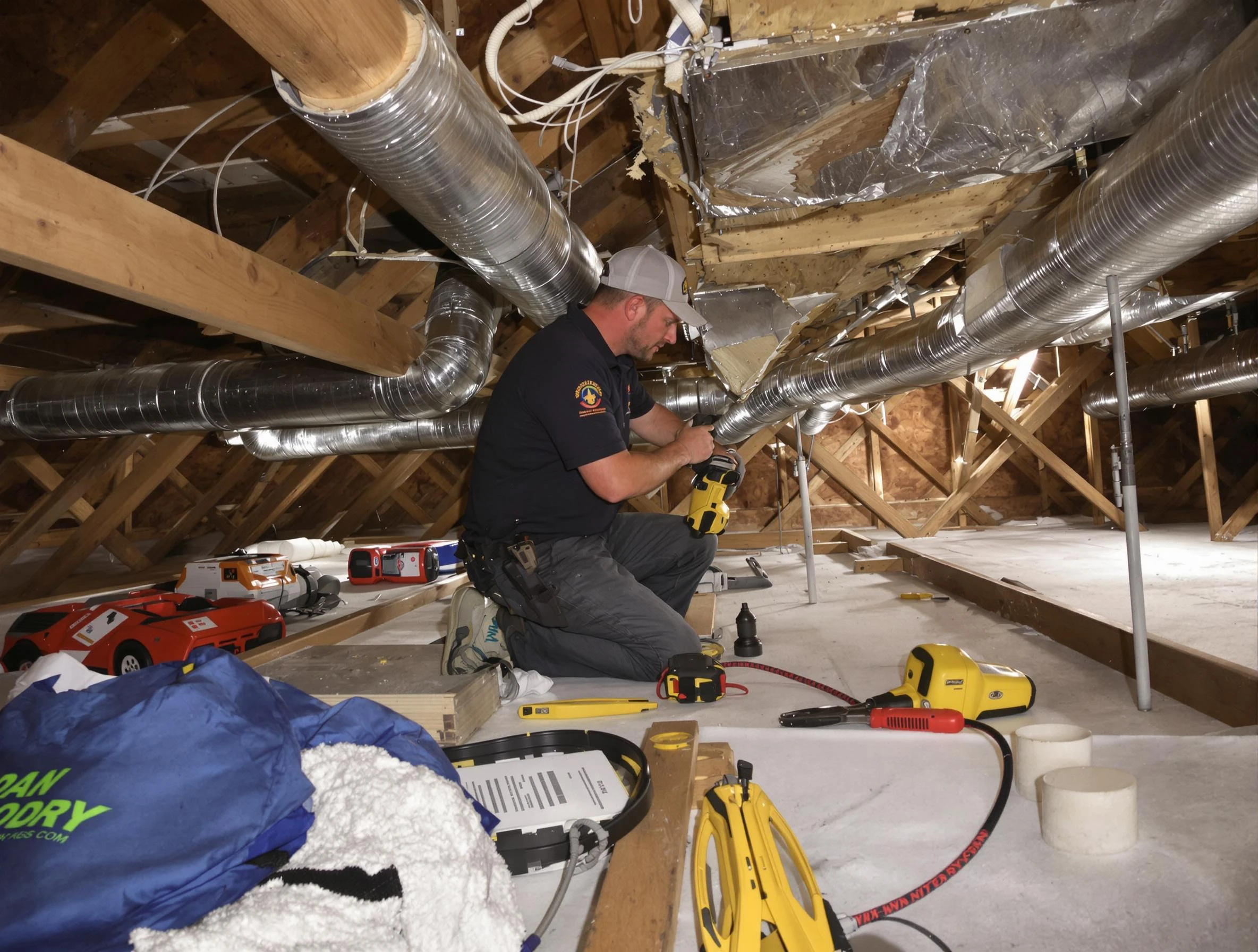 Professional air duct repair by Shelbyville Air Duct Cleaning in Shelbyville