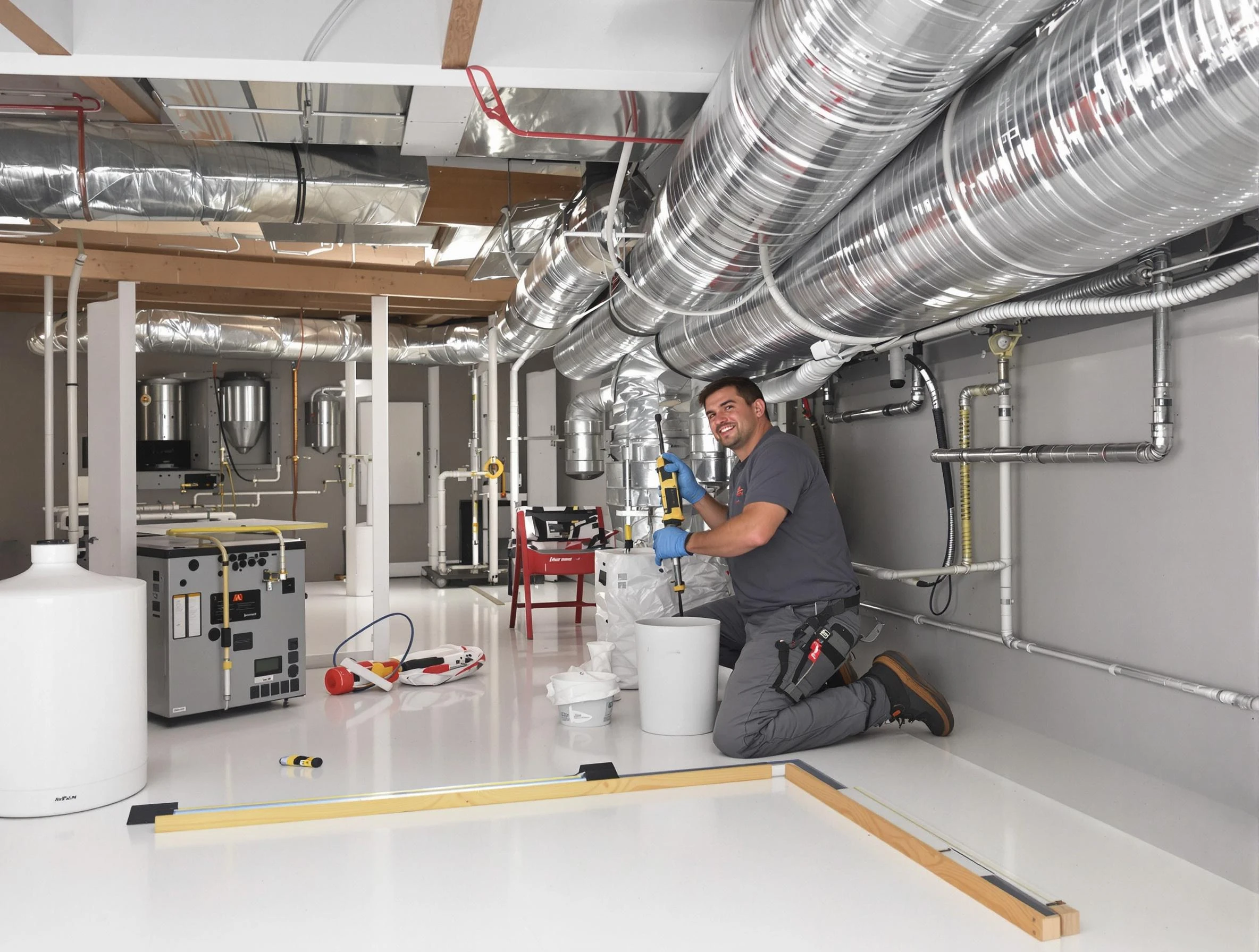Professional duct sealing service by Shelbyville Air Duct Cleaning in Shelbyville