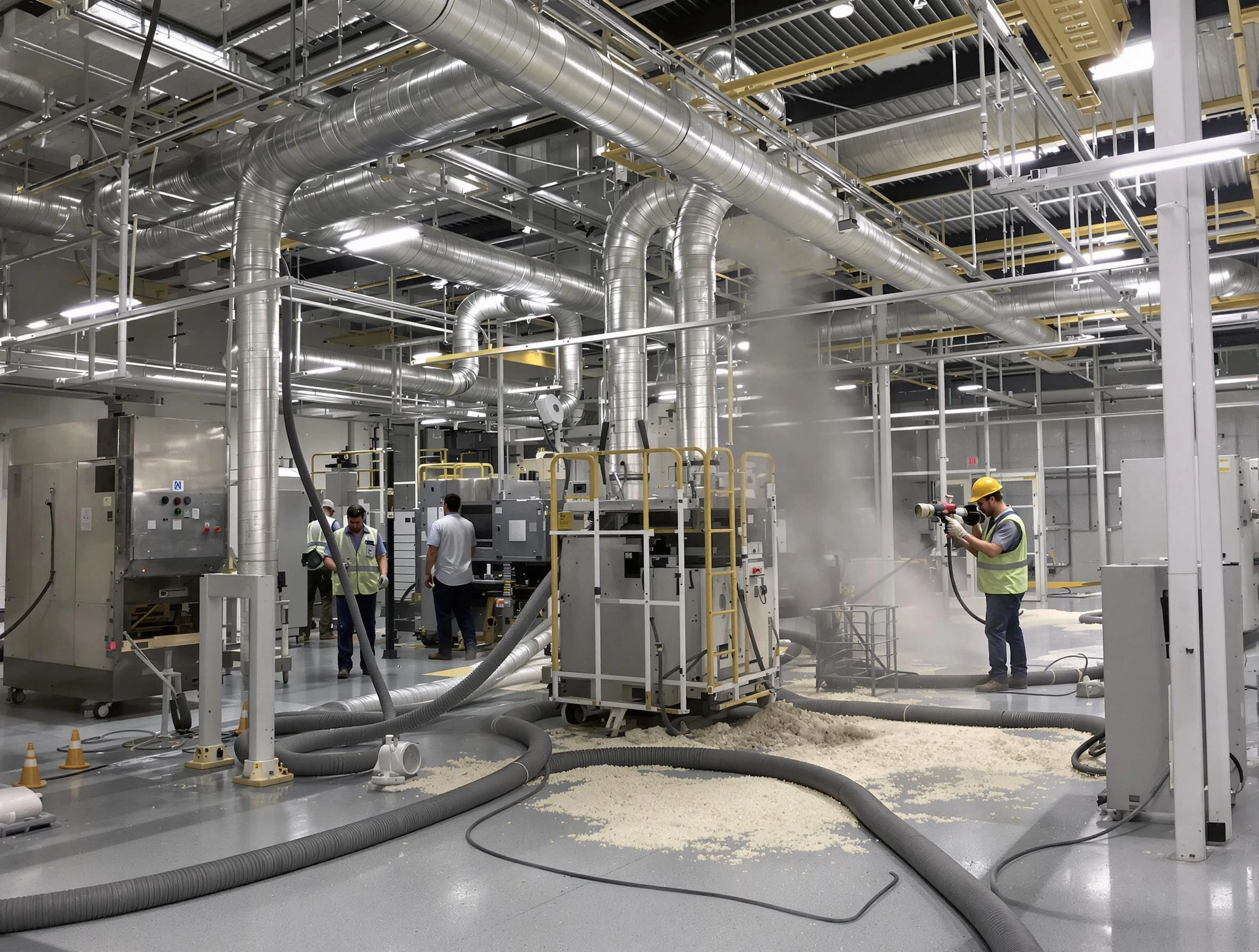 Heavy-duty industrial duct cleaning by Shelbyville Air Duct Cleaning in Shelbyville